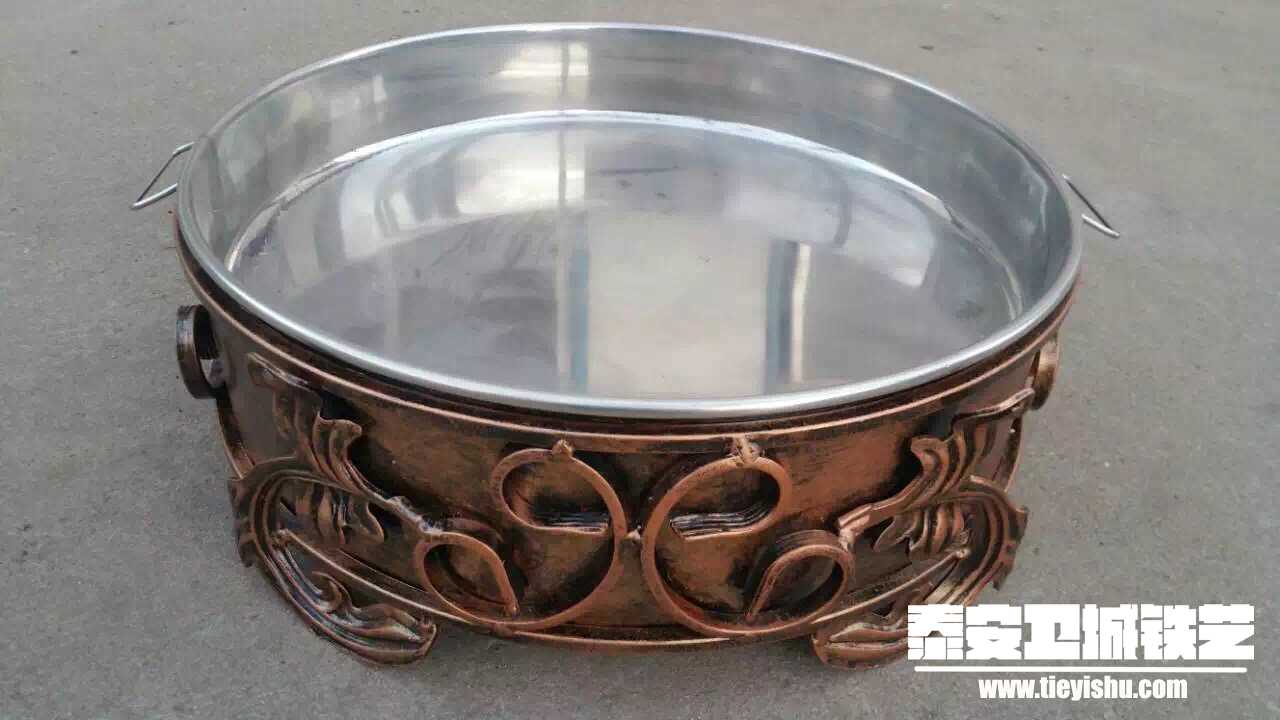 铁艺餐盘THJ201608(泰安海鲜大咖定制)