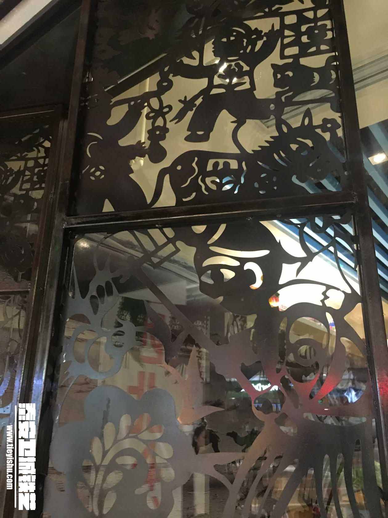 铁艺隔断TGD201625-案例赏析-万达酒店