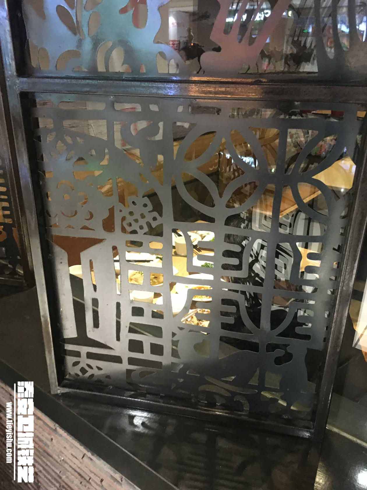 铁艺隔断TGD201625-案例赏析-万达酒店