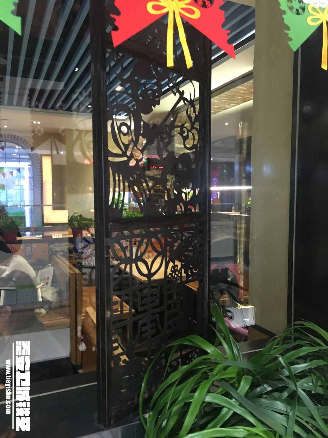 铁艺隔断TGD201625-案例赏析-万达酒店