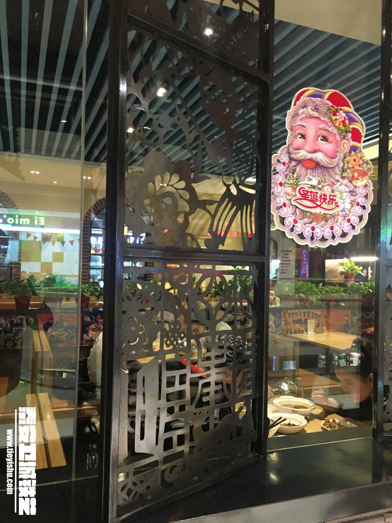 铁艺隔断TGD201625-案例赏析-万达酒店