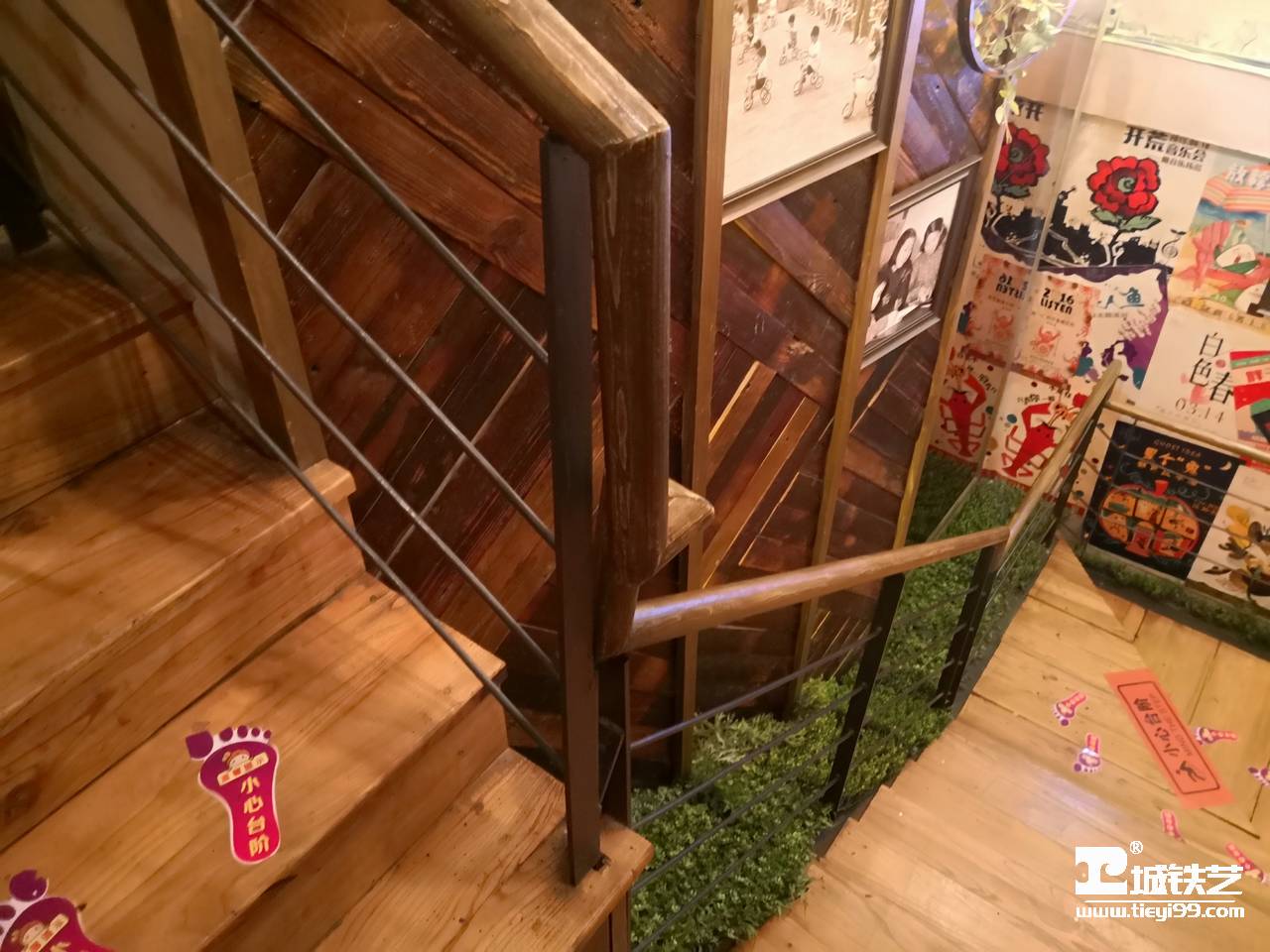 铁艺扶手|楼梯扶手TFS2103-案例赏析-实景拍摄