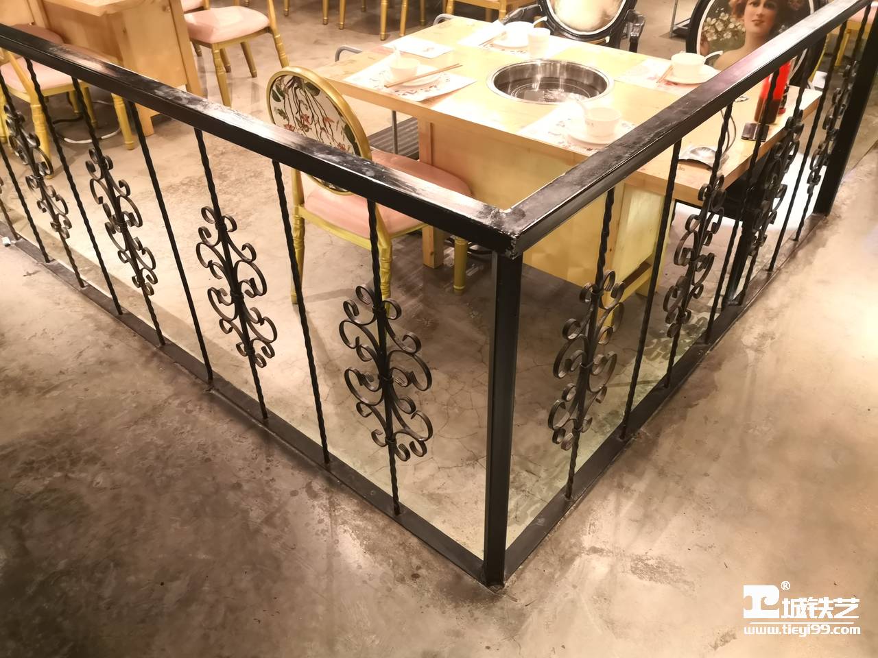 铁艺护栏/铁艺栏杆THL2116-案例赏析-实景拍摄一