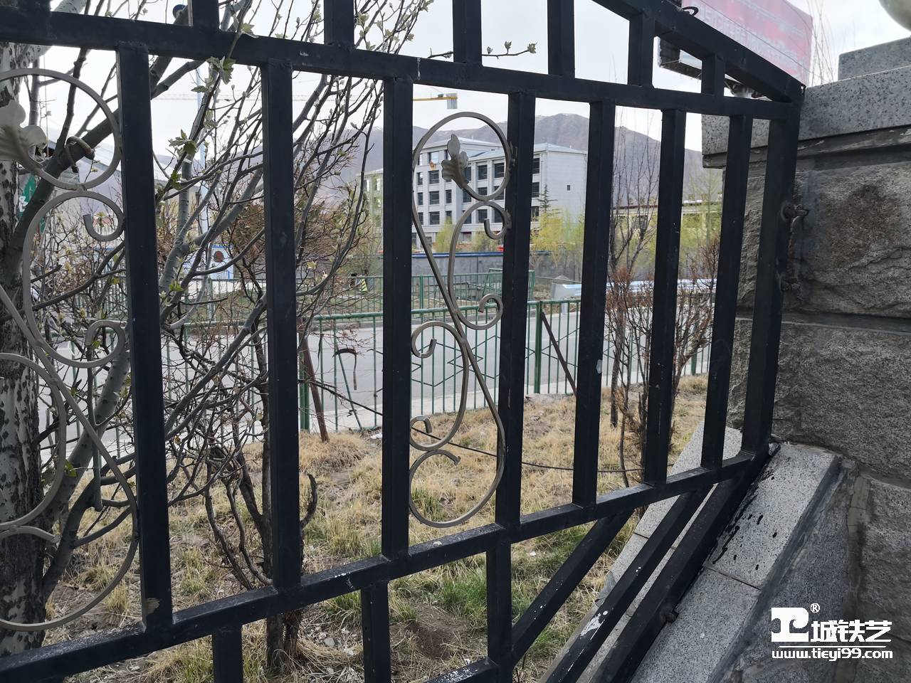 铁艺围栏|铁艺围墙|围墙护栏TW2113-案例赏析-实景拍摄二