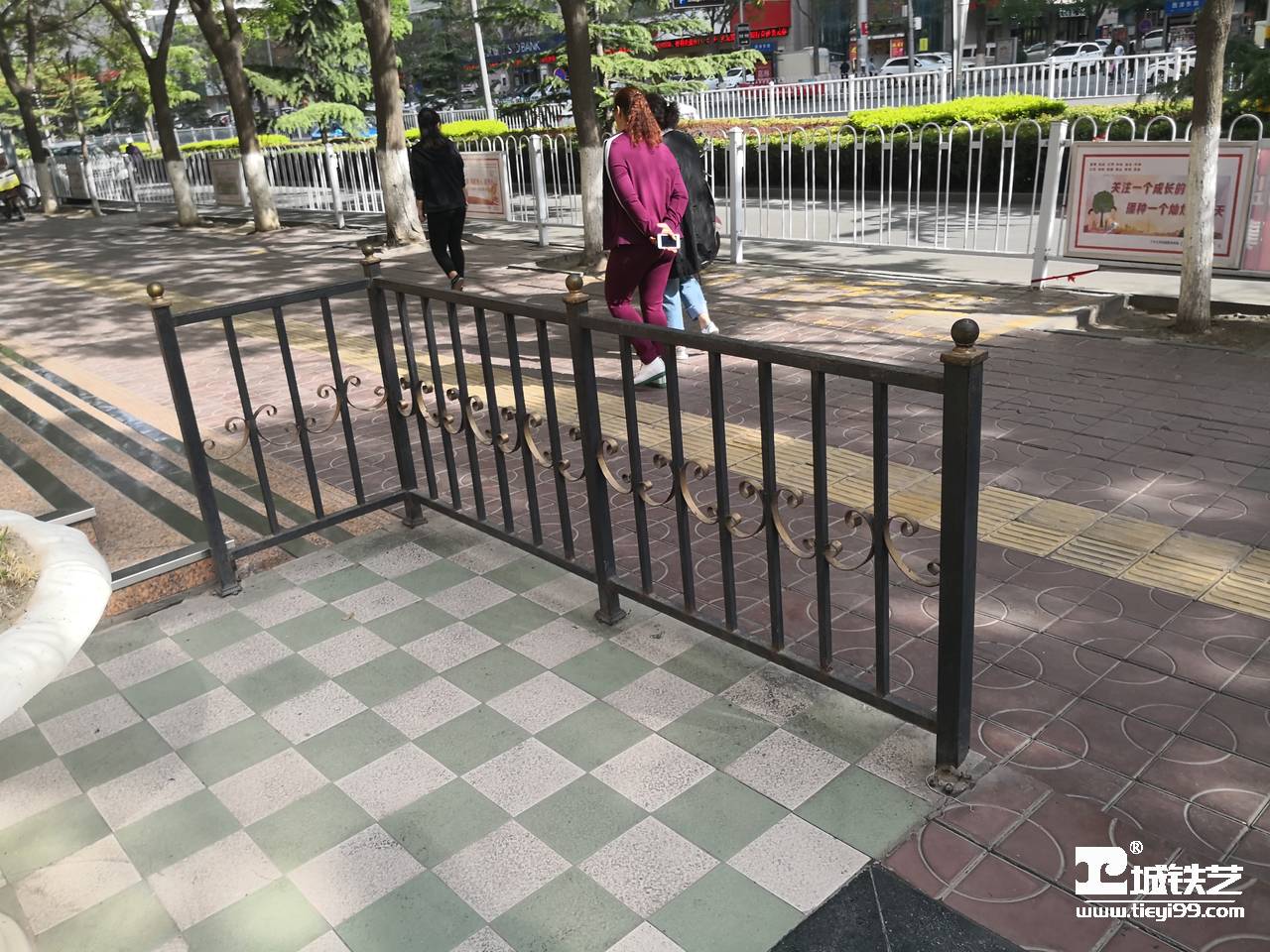 铁艺护栏/铁艺栏杆THL2119-案例赏析-实景拍摄二