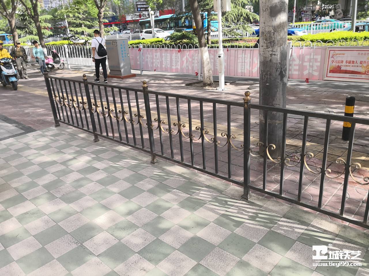 铁艺护栏/铁艺栏杆THL2119-案例赏析-实景拍摄四