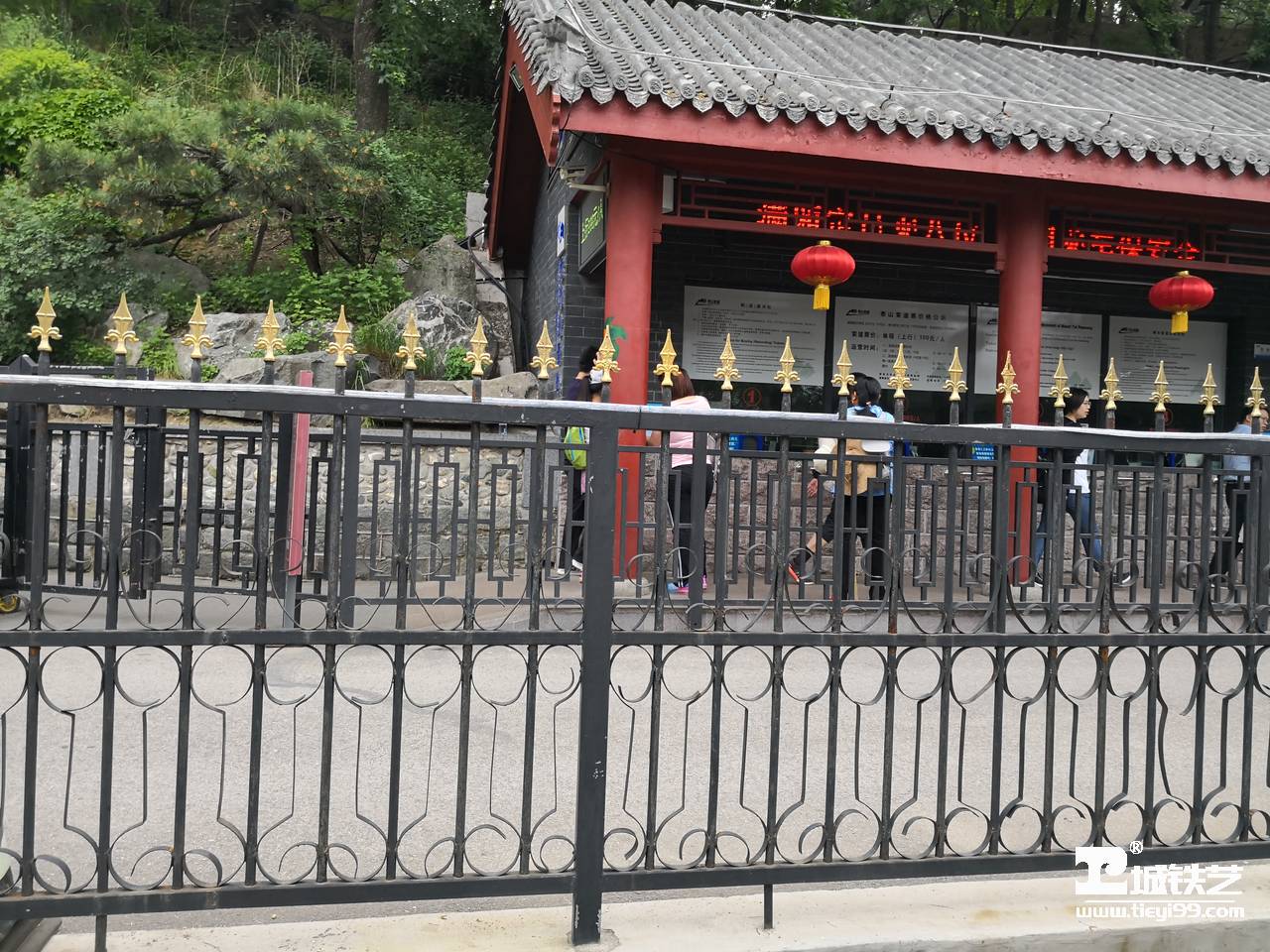 铁艺围栏|铁艺围墙|围墙护栏TW2115-案例赏析-实景拍摄四