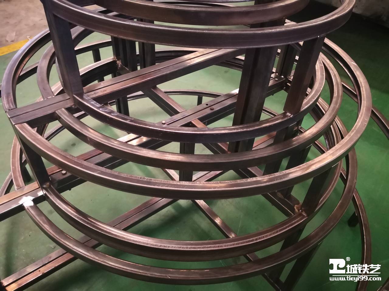 铁艺花篮/铁艺花架THJ2108-案例赏析-实景拍摄六