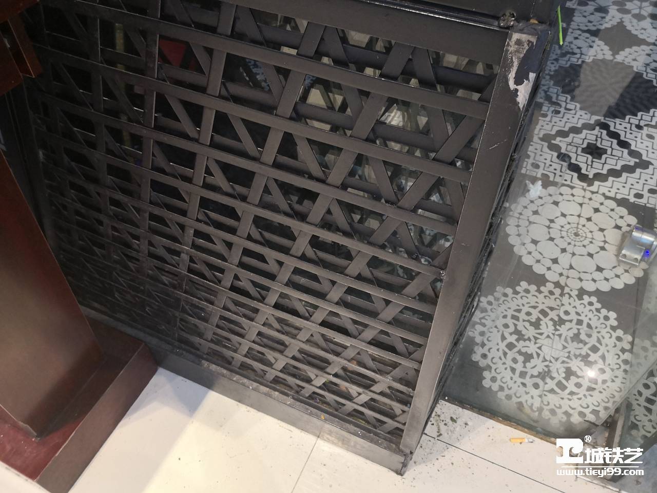 铁艺隔断-铁艺门面TMM2113-案例赏析-实景拍摄二