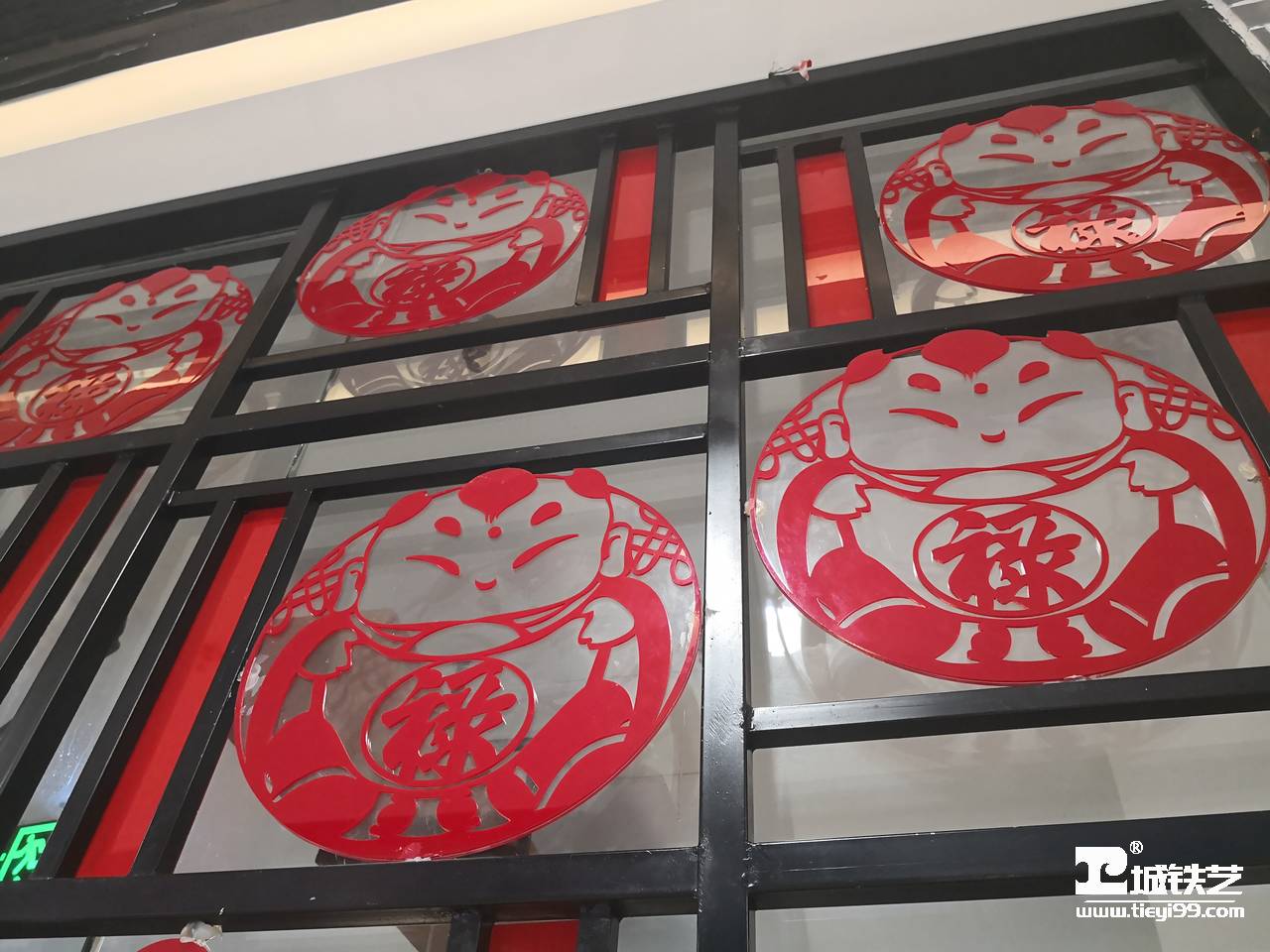 铁艺隔断-铁艺门面TMM2118-案例赏析-实景拍摄三