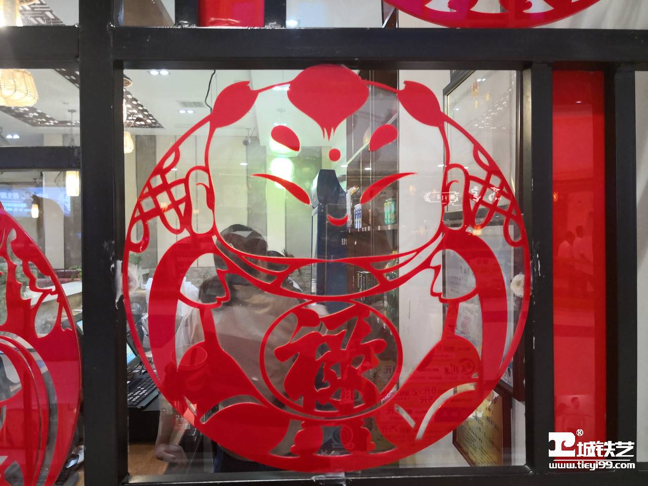 铁艺隔断-铁艺门面TMM2118-案例赏析-实景拍摄四