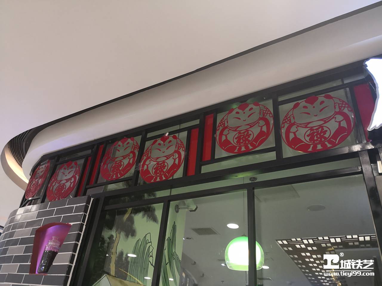 铁艺隔断-铁艺门面TMM2118-案例赏析-实景拍摄五