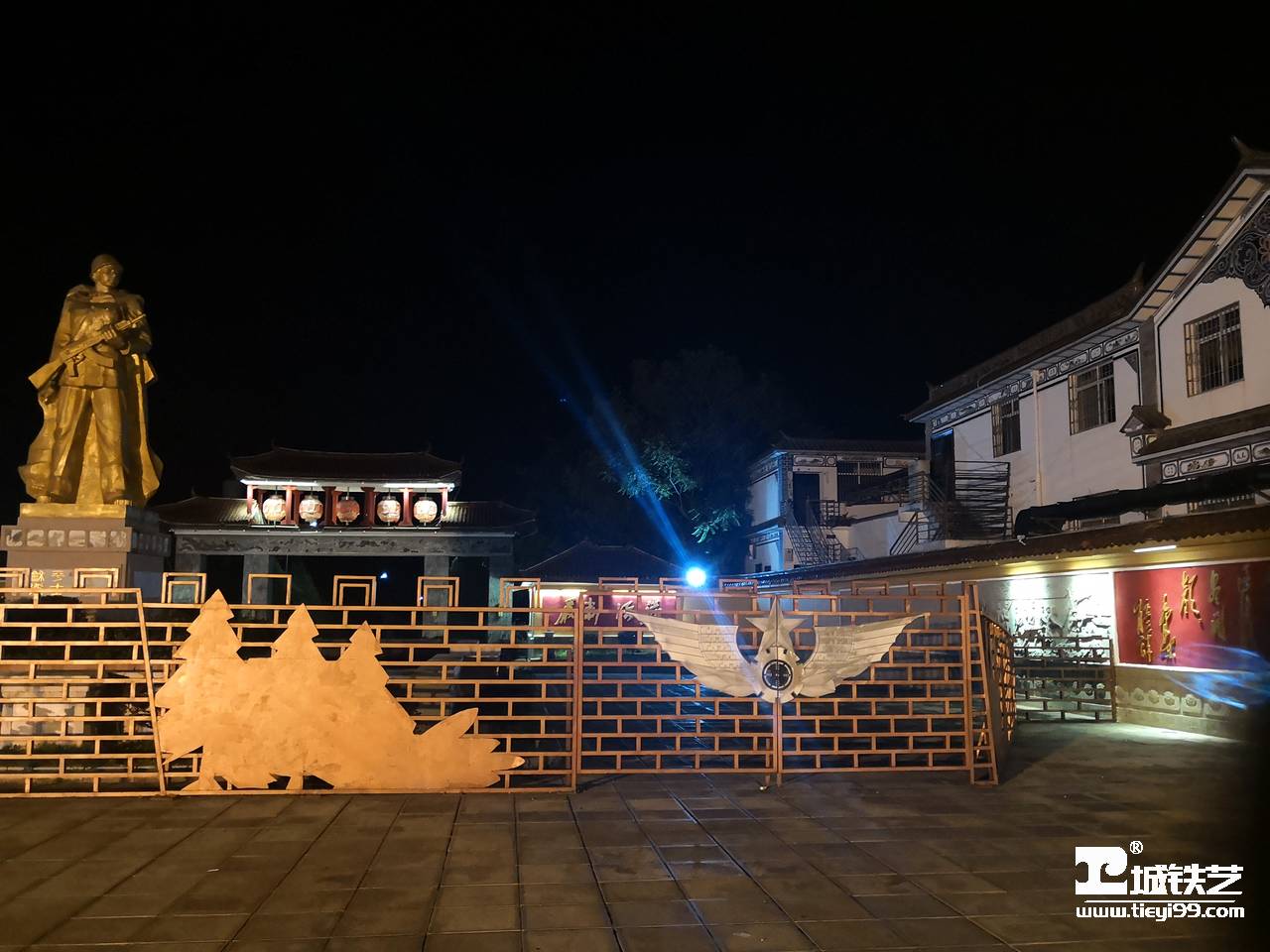 铁艺隔断-屏风隔断TGD2132-案例赏析-实景拍摄二