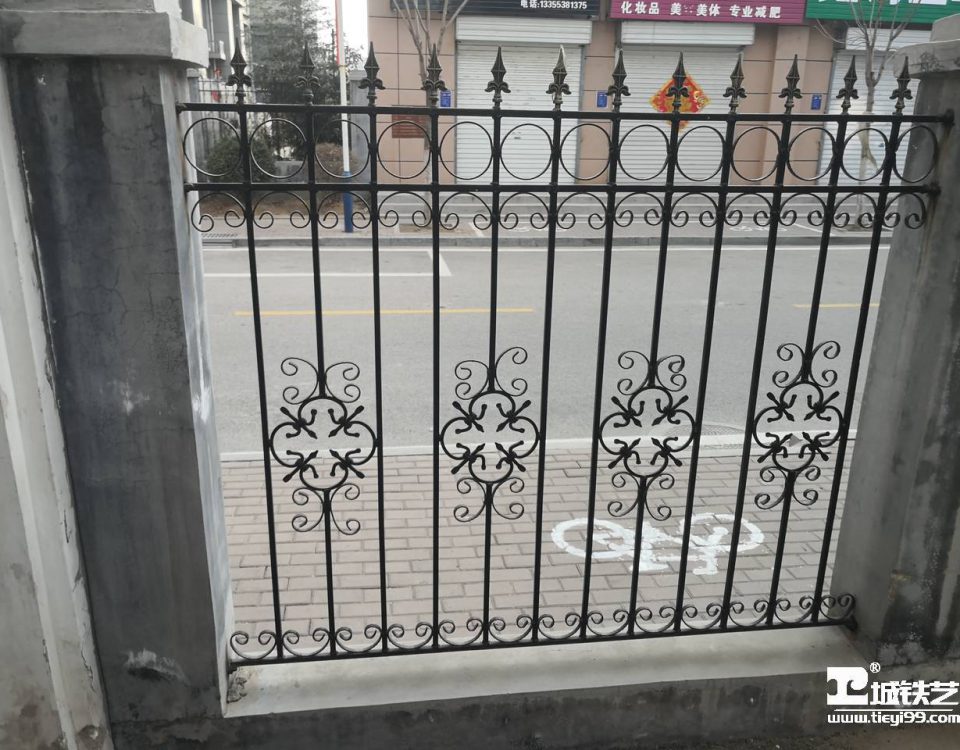铁艺围栏|铁艺围墙|围墙护栏TW2121-案例赏析-实景拍摄二