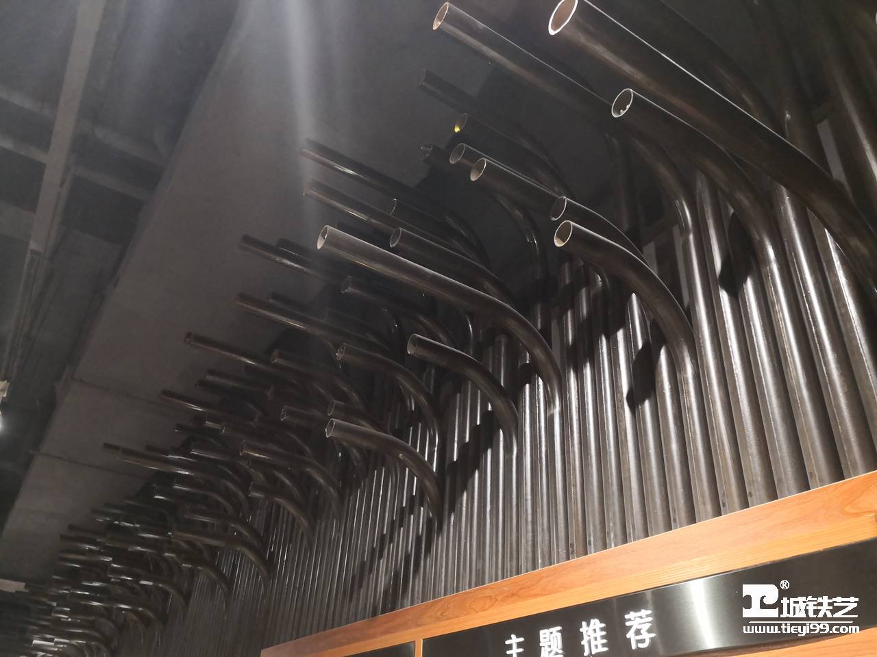 铁艺隔断-屏风隔断TGD2136-案例赏析-实景拍摄四