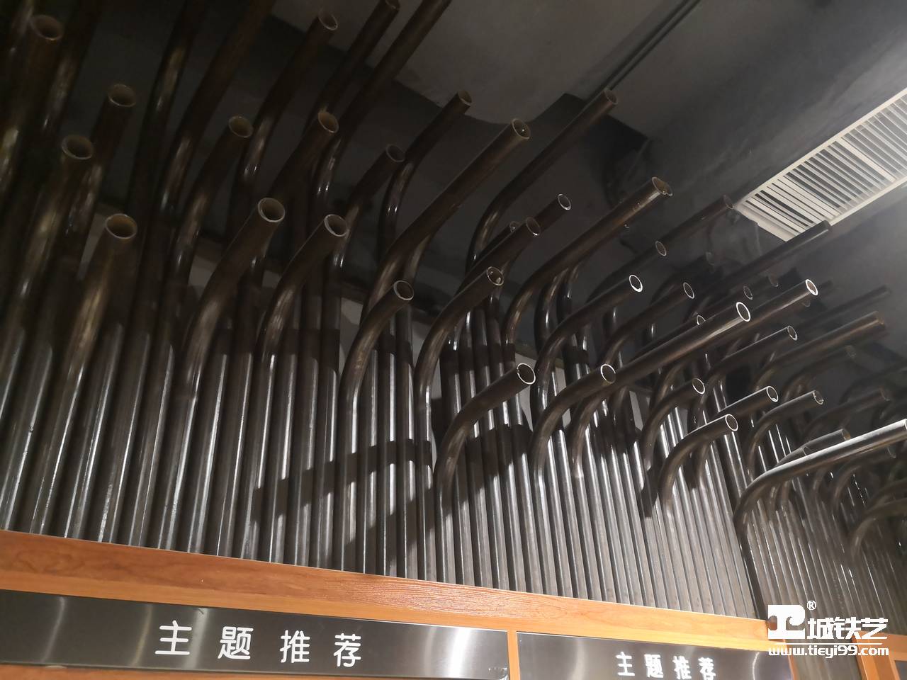 铁艺隔断-屏风隔断TGD2136-案例赏析-实景拍摄五