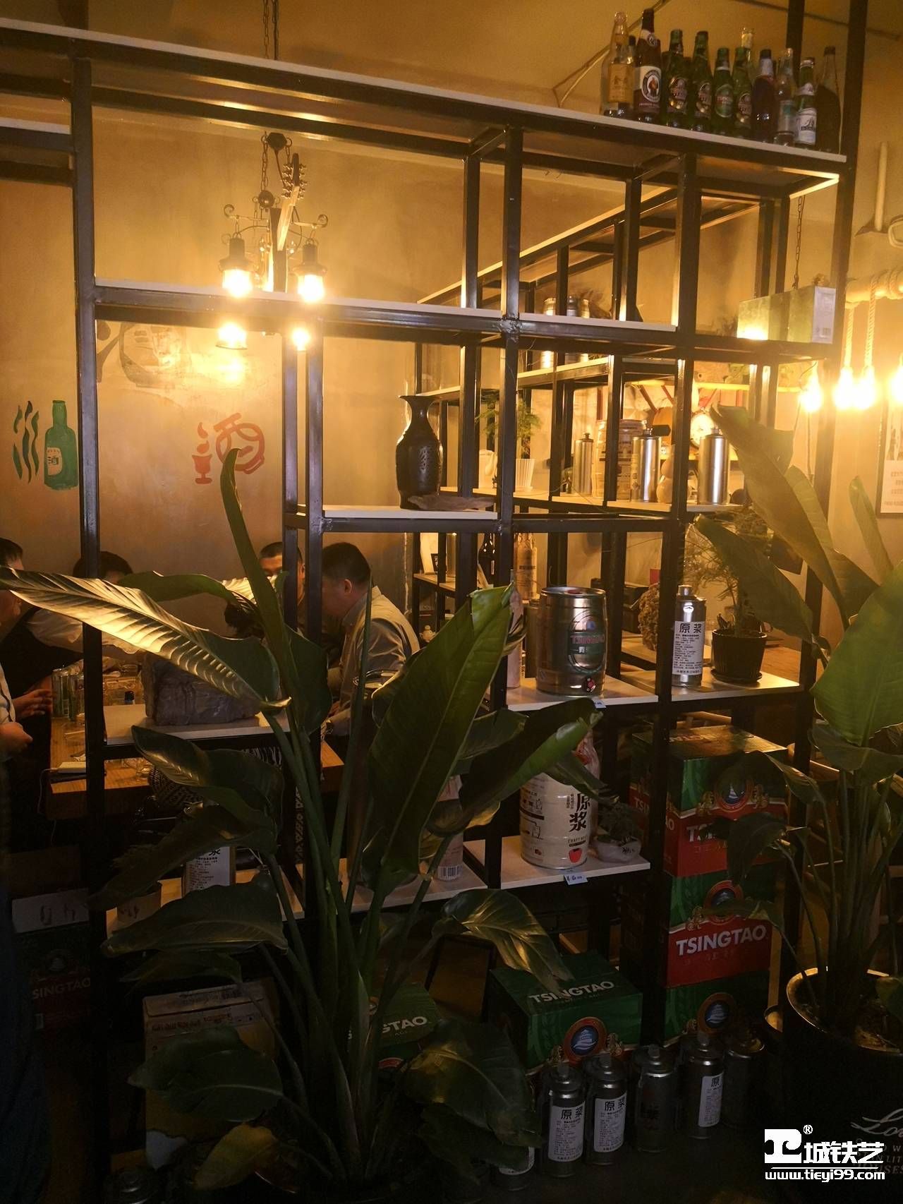 铁艺货架/铁艺陈列架/铁艺置物架THJ2116-案例赏析-实景拍摄五