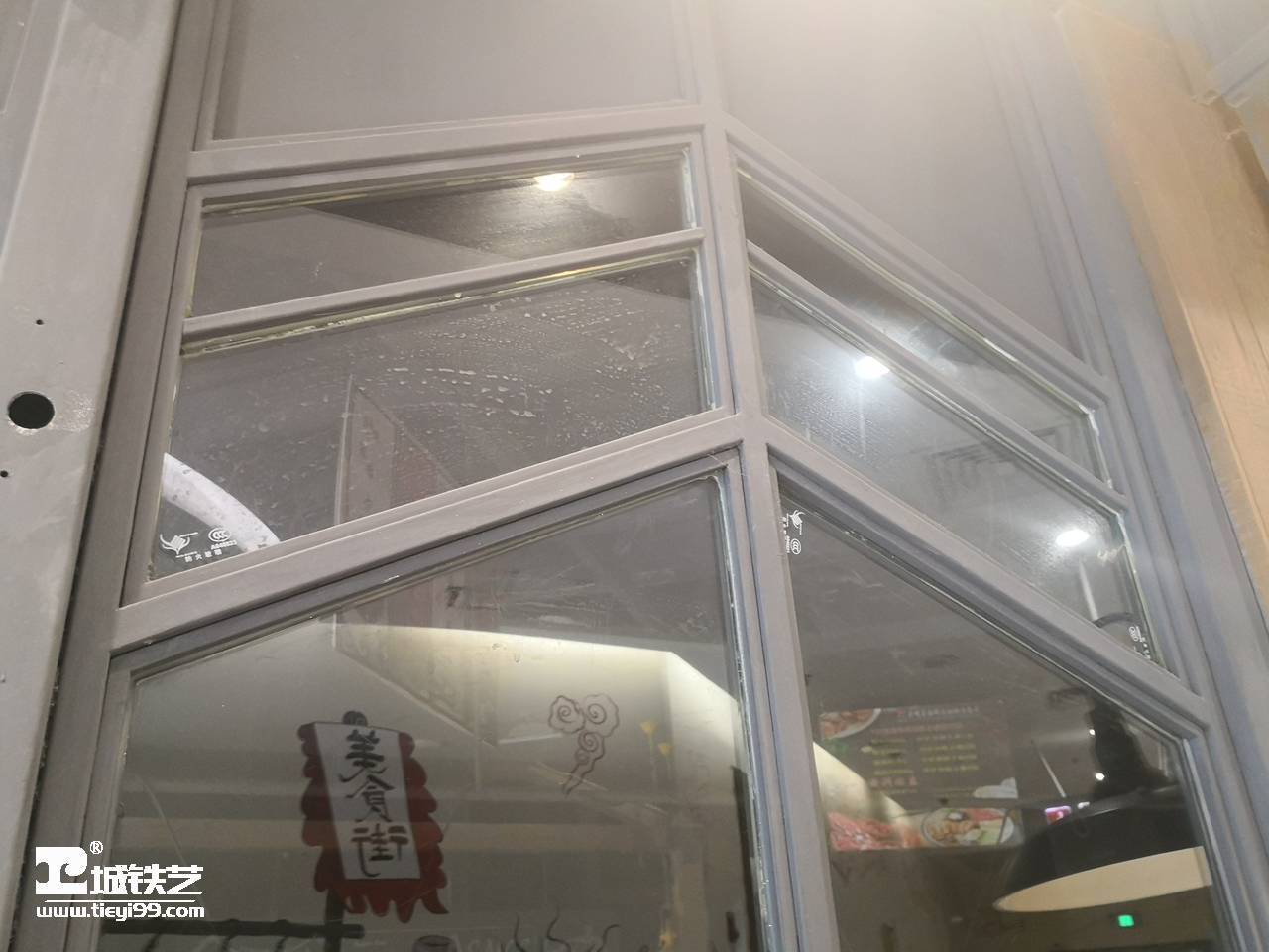 铁艺隔断-屏风隔断TGD2162-实景拍摄二