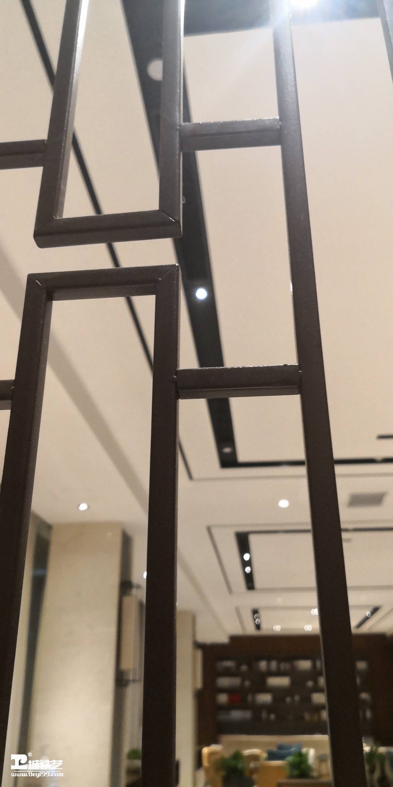 铁艺隔断-铁艺花格-屏风隔断TGD2189-图5