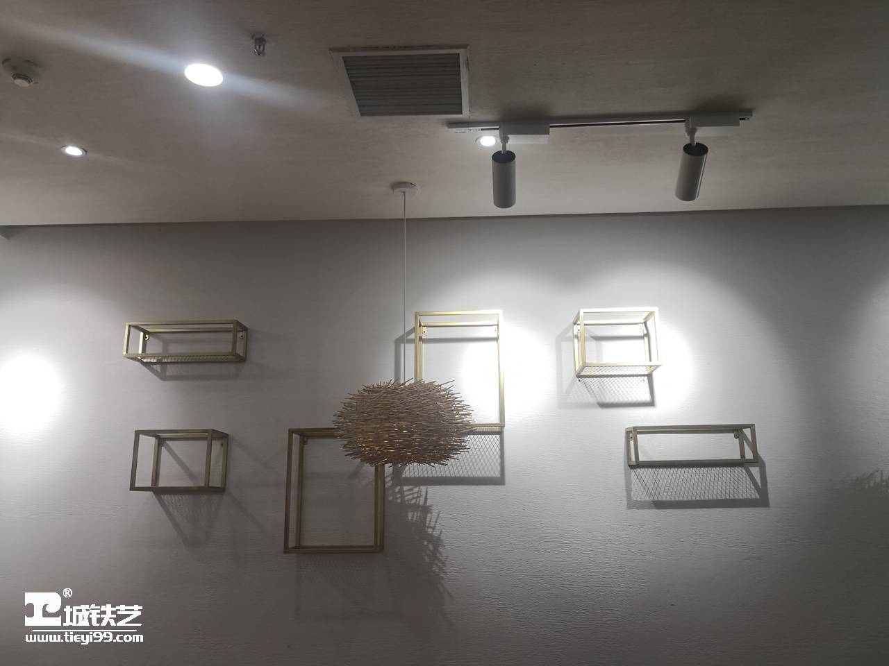 铁艺墙饰|铁艺墙花TQS2108-实景图6