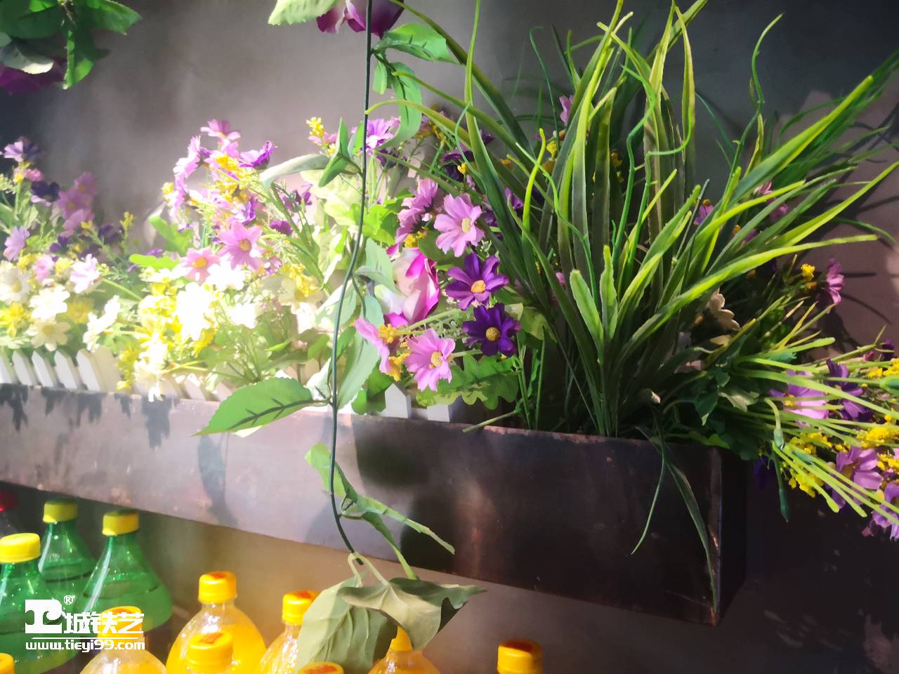铁艺墙饰|铁艺墙花TQS2110-实景图7