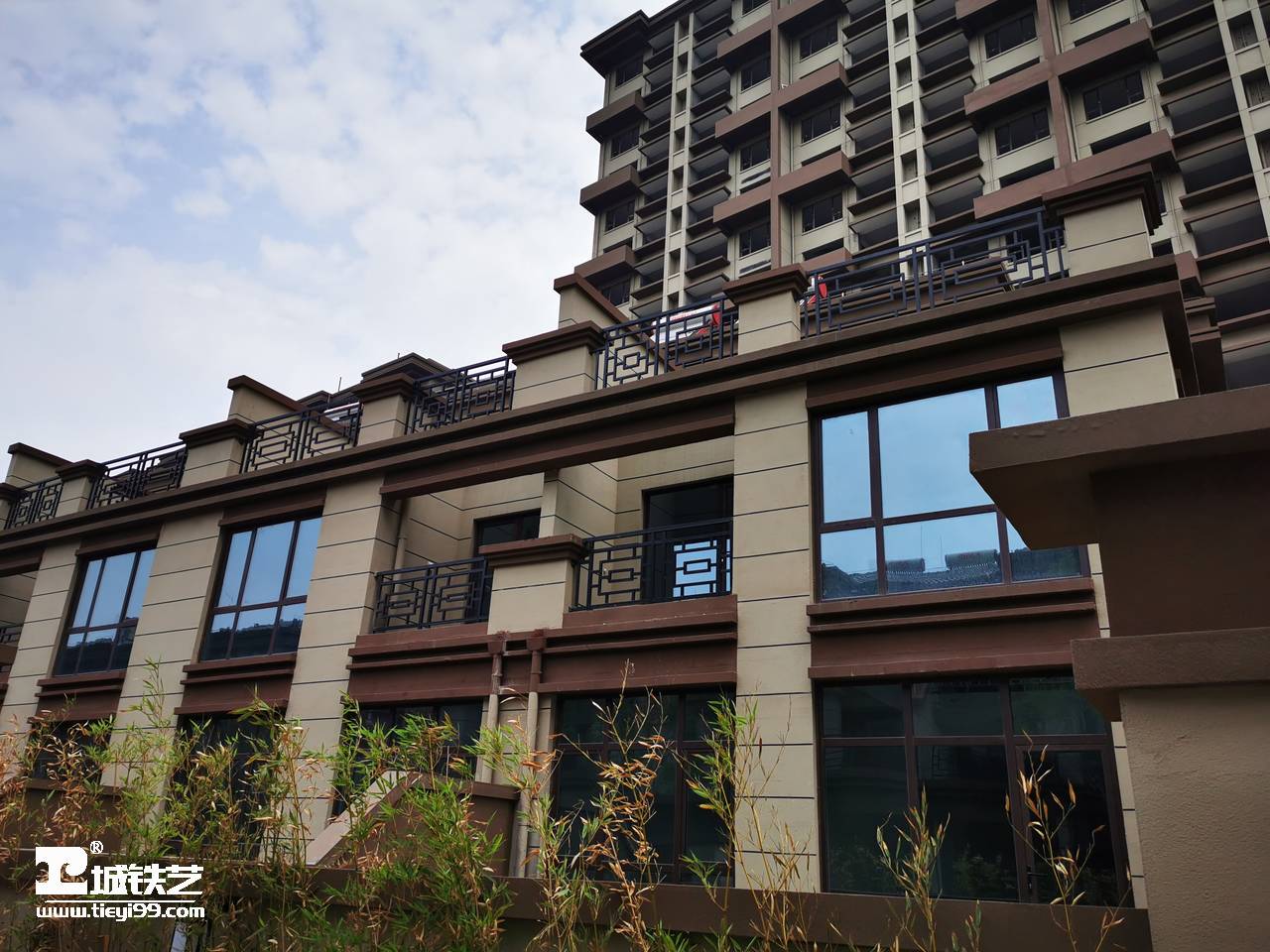 中式铁艺护栏/露台栏杆/阳台护栏THL2180-图2