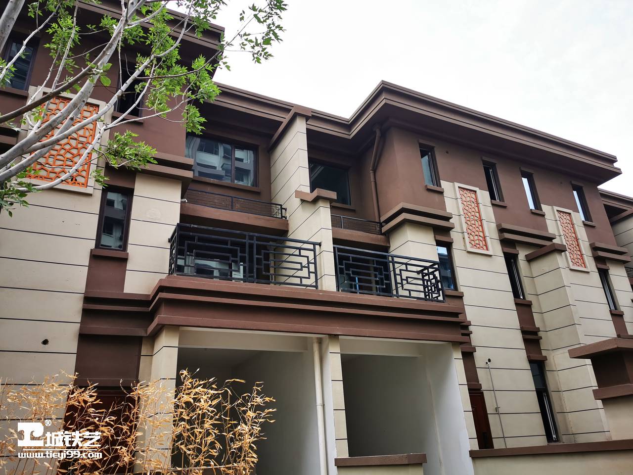 中式铁艺护栏/露台栏杆/阳台护栏THL2180-图3