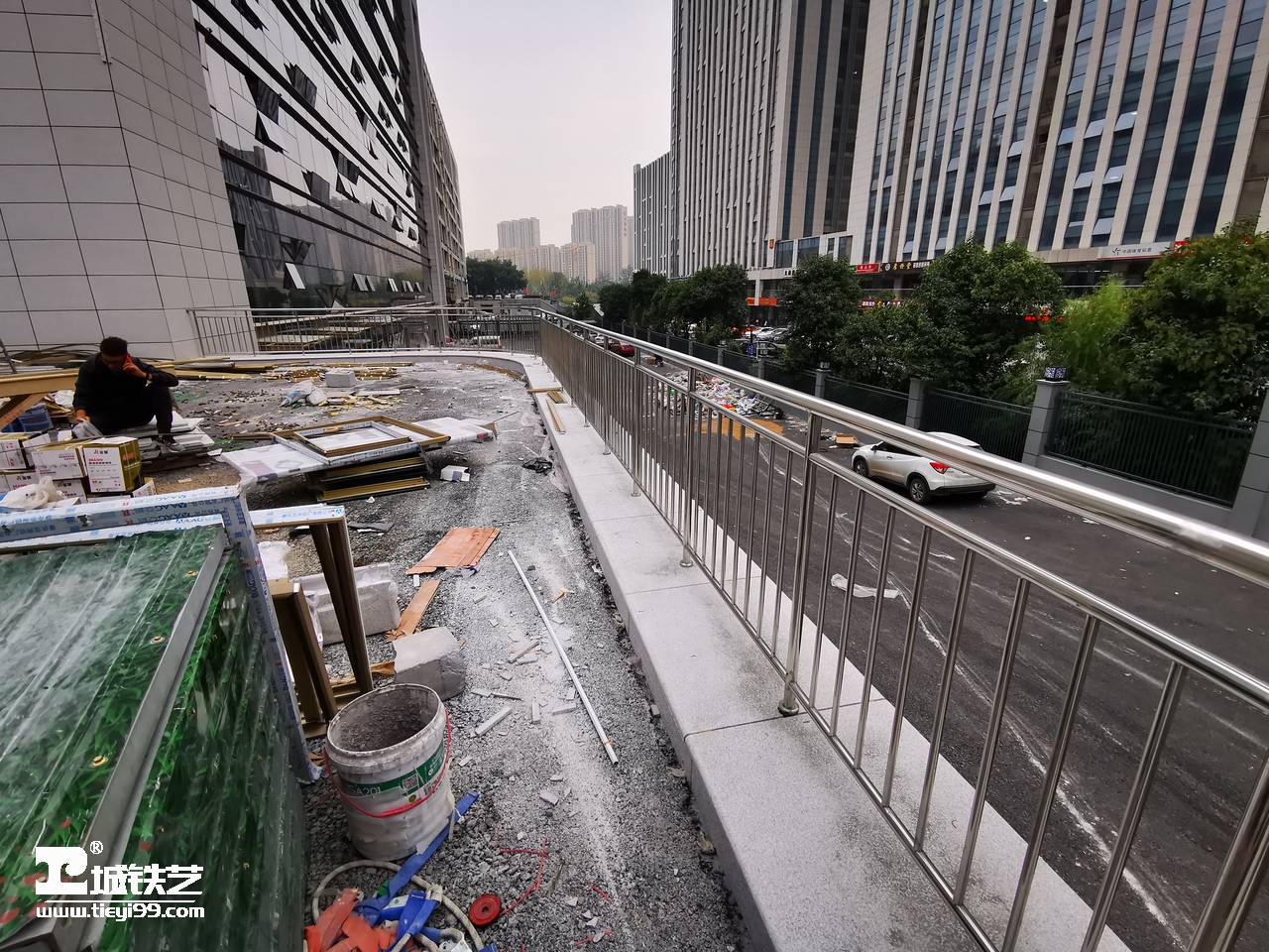 铁艺护栏/室外栏杆/不锈钢护栏THL2185-图5
