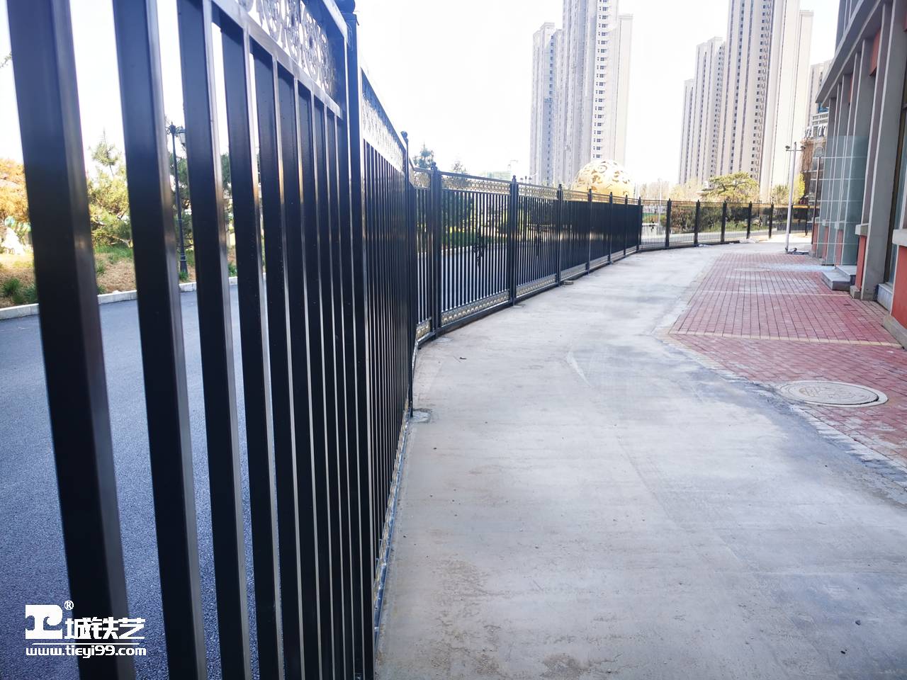 铁艺围栏|铁艺围墙|围墙护栏TW2163-图3