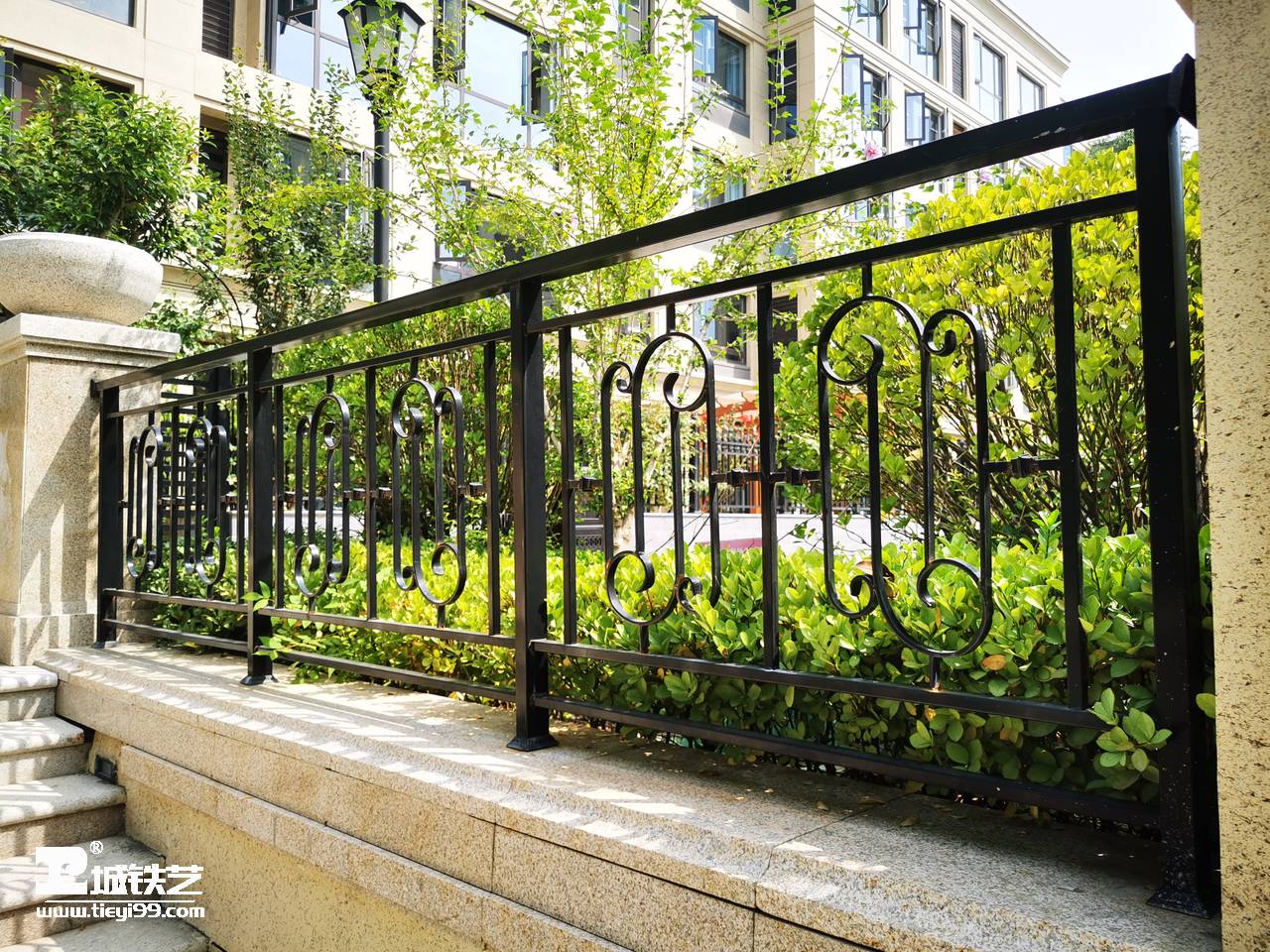 铁艺护栏/室外栏杆/欧式护栏THL2186-图6