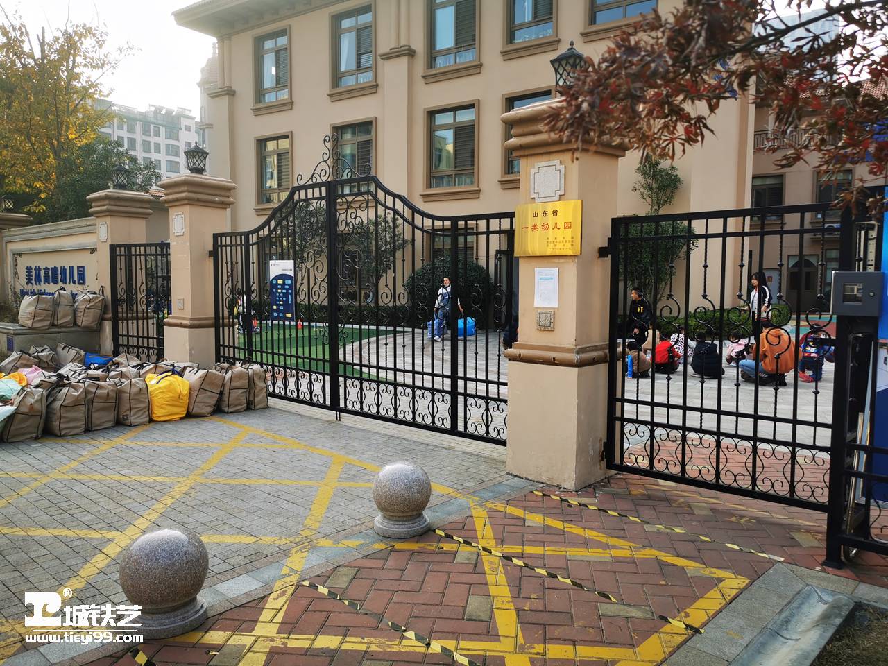 铁艺大门|庭院门|小区大门TDM2132-图1