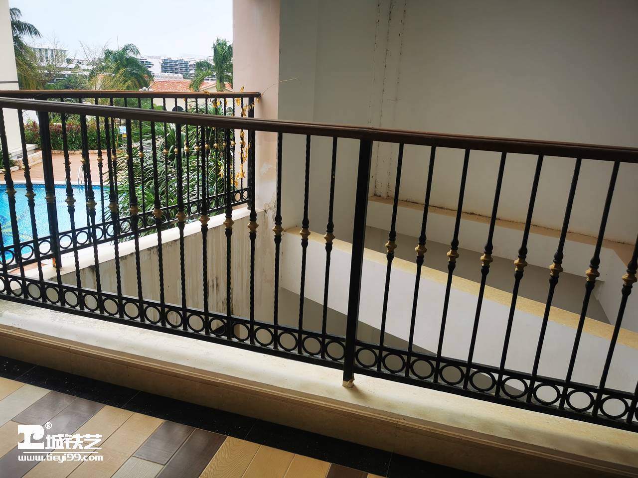 铁艺护栏/室外栏杆/阳台护栏THL2200-图2