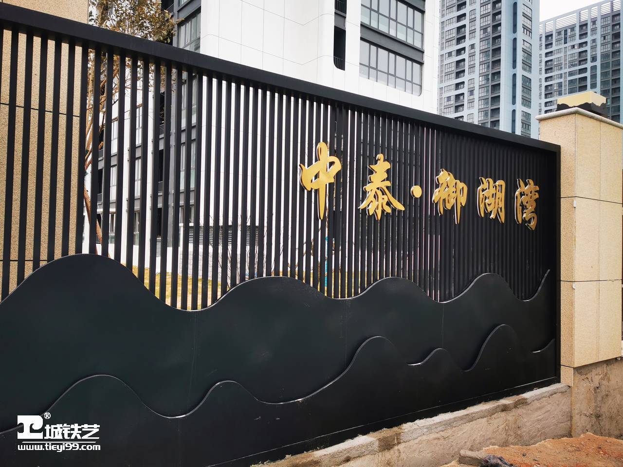 铁艺隔断-铁艺屏风-墙面造型TGD2220-图1