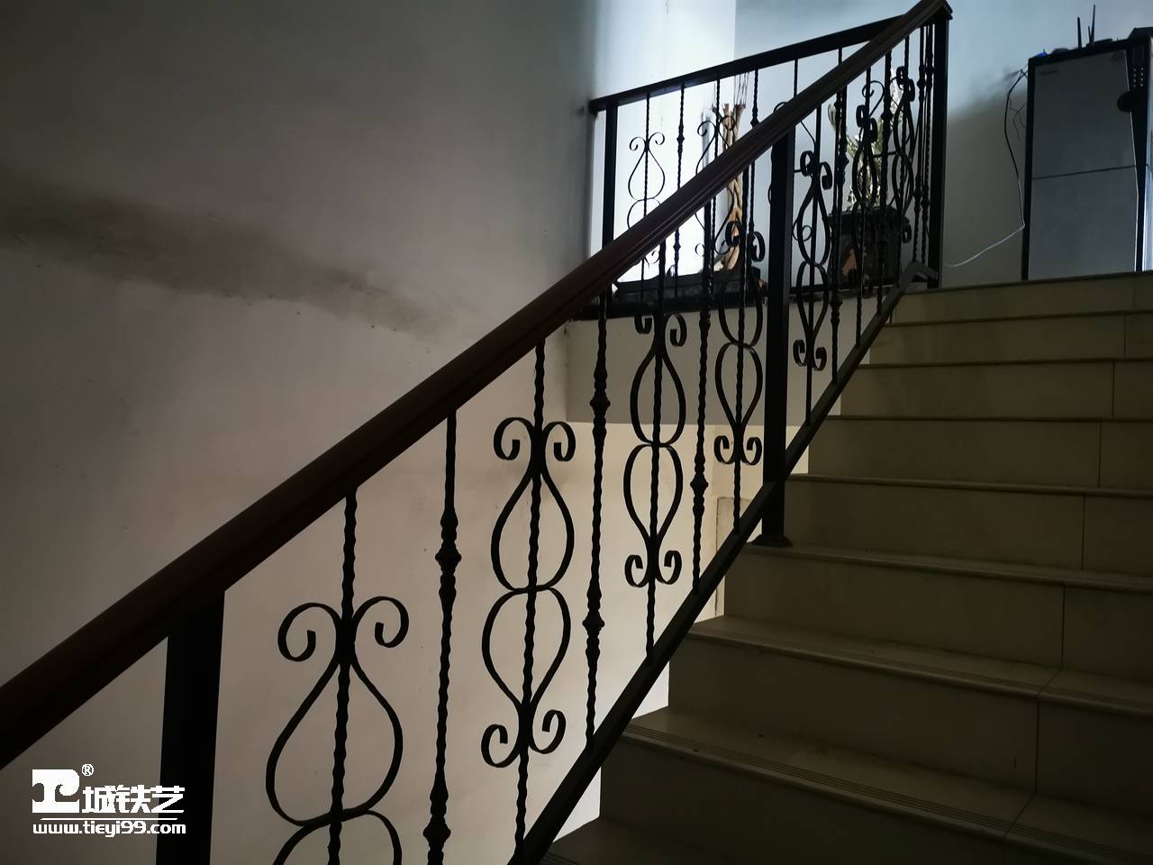 铁木扶手|铁艺楼梯扶手TFS2137-图4