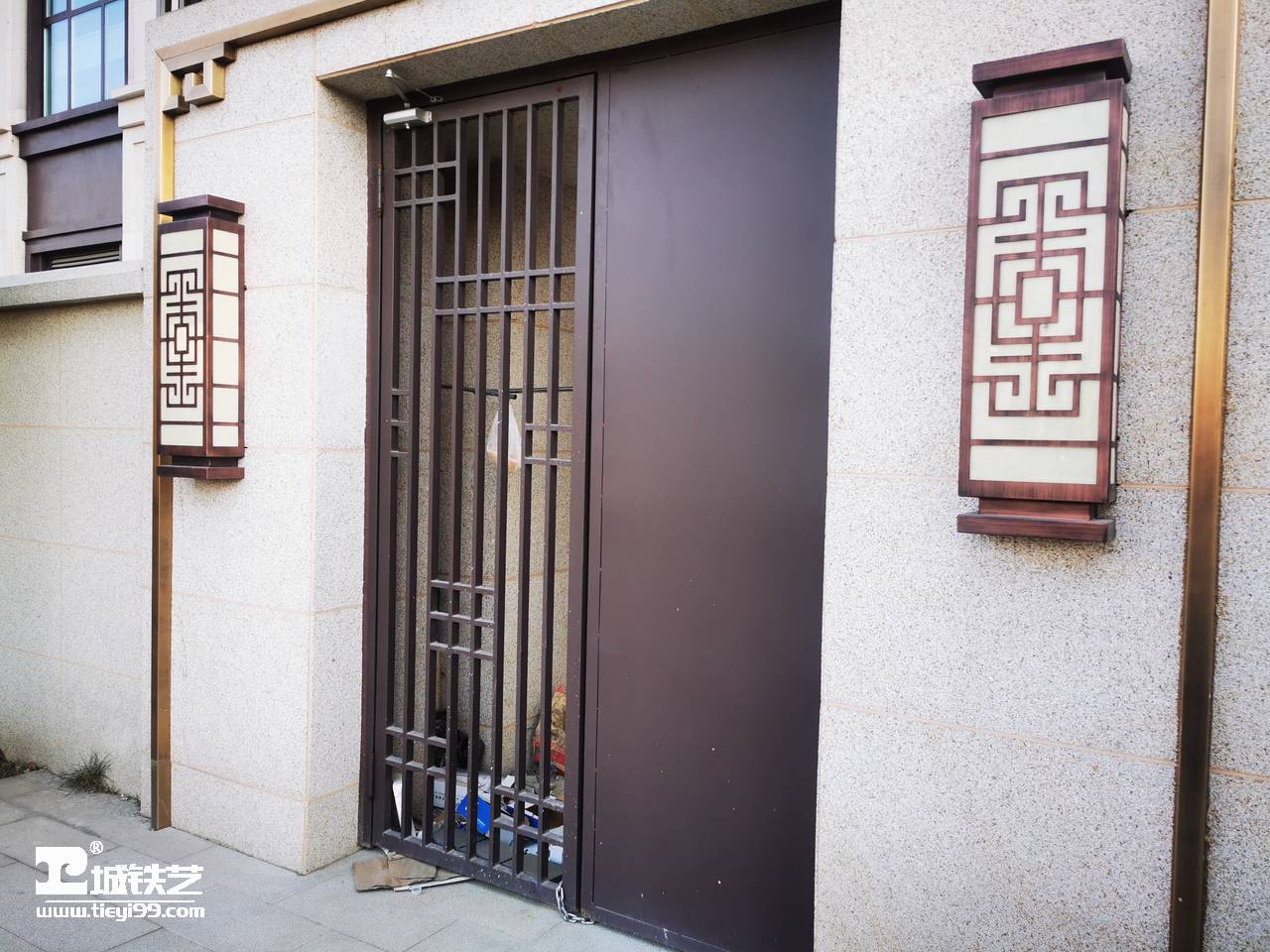 铁艺大门|庭院门|小区大门TDM2152-图2