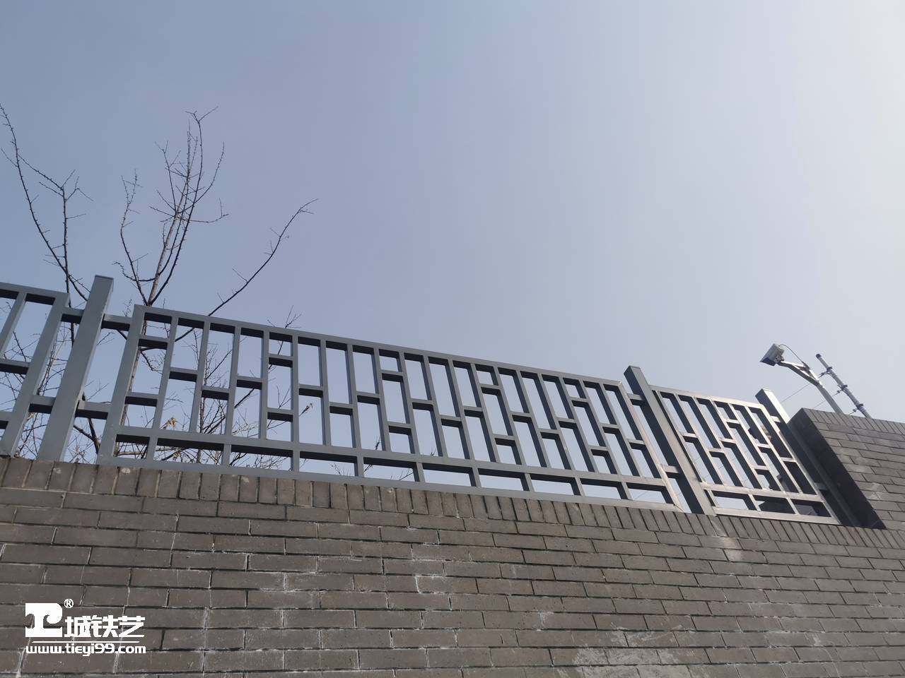 铁艺护栏/室外栏杆/阳台护栏THL2206-案例赏析-图2
