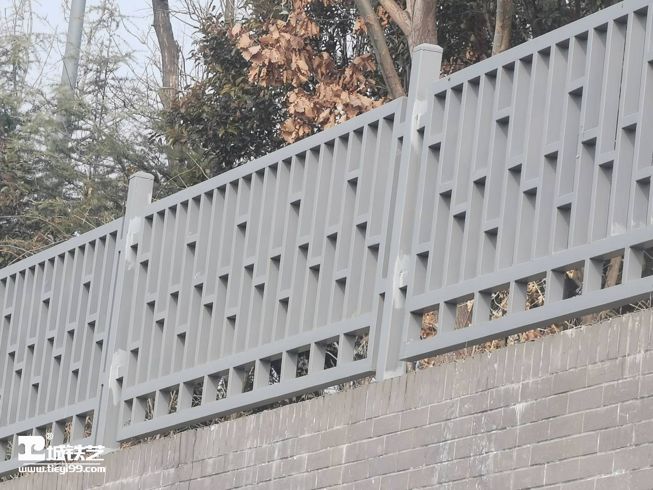 铁艺护栏/室外栏杆/阳台护栏THL2206-案例赏析-图5