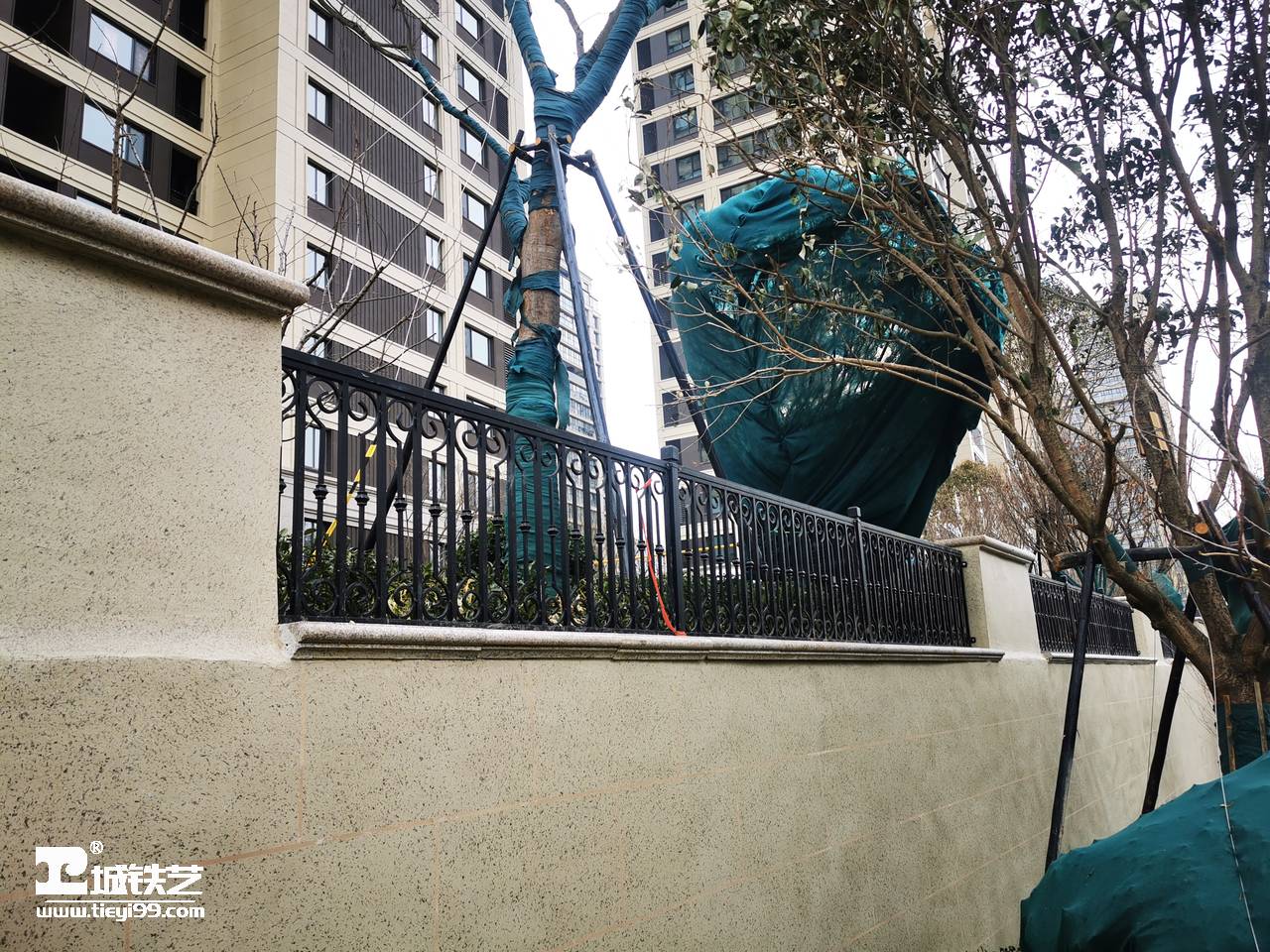 铁艺护栏/室外栏杆/阳台护栏THL2208-图3